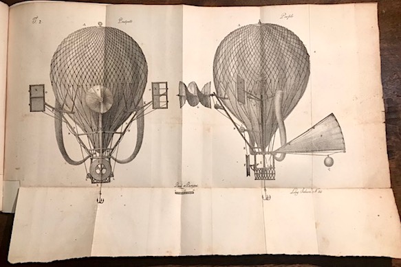 Napoleone Luigi Bonaparte Intorno alla direzione degli aerostati. Lettera al prof. Giuseppe Gazzeri. Estratto dall'Antologia n. 88. Aprile 1828 s.d. (1828) s.l. s.t.